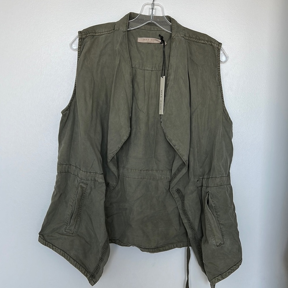 Max Jeans Khaki Vest